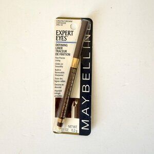 NEW Maybelline Expert Eyes Liner Chestnut Brown 0.01 oz Hypoallergenic Sharpener